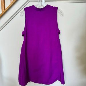 Cotton Cutout A-line Dress